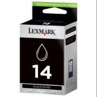 Tinta Lexmark X2650/Z2320 Black #14 - 175 Pag