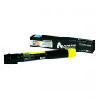 Toner Lexmark X950 X952 X954 Yellow High Yield